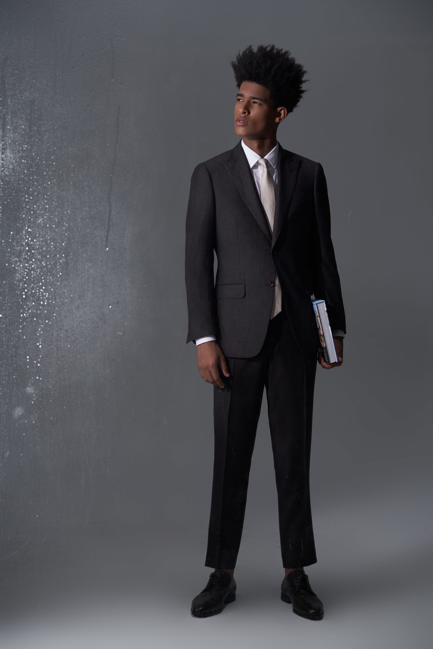 Zegna Charcoal Grey Classic Bespoke Suit | Niviosuits