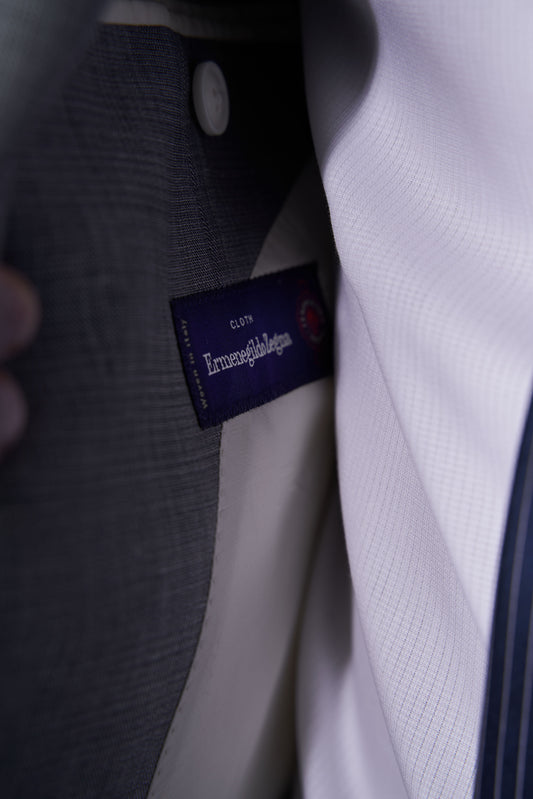Ermenegildo Zegna Grey Lightweight Suit
