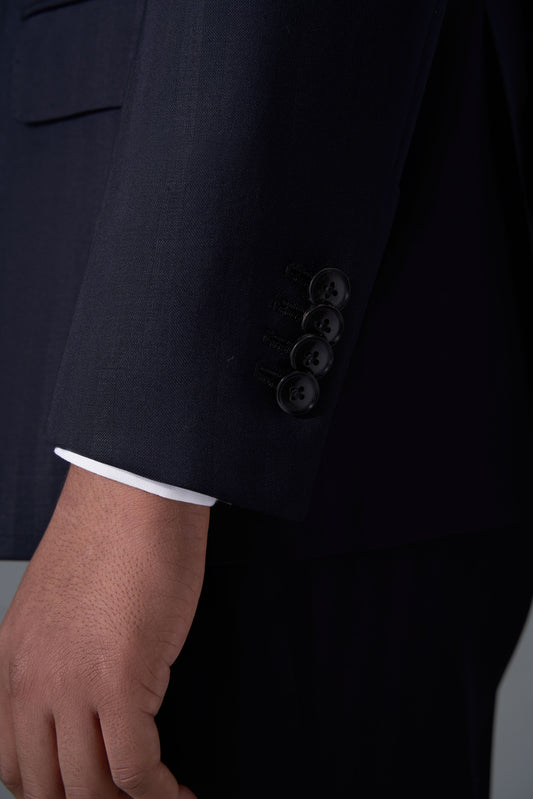 Ermenegildo Zegna Navy Classic Double-Breasted Suit