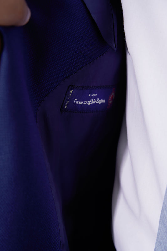 Ermenegildo Zegna Classic Navy Wool Suit