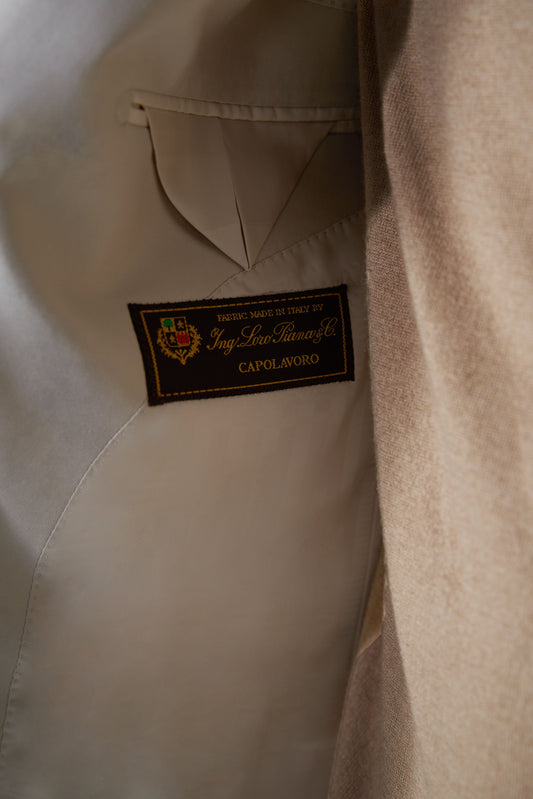 Loro Piana Capolavoro Off-White Summer Suit