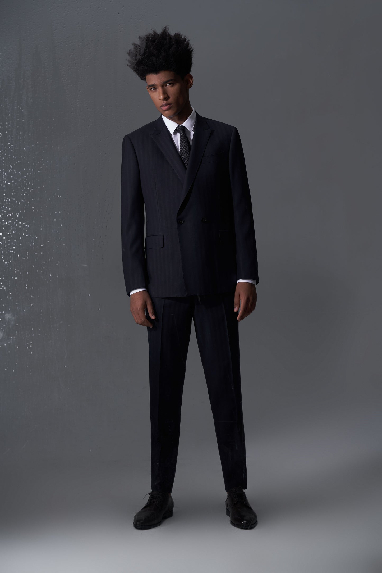 Ermenegildo Zegna Navy Classic Double-Breasted Suit