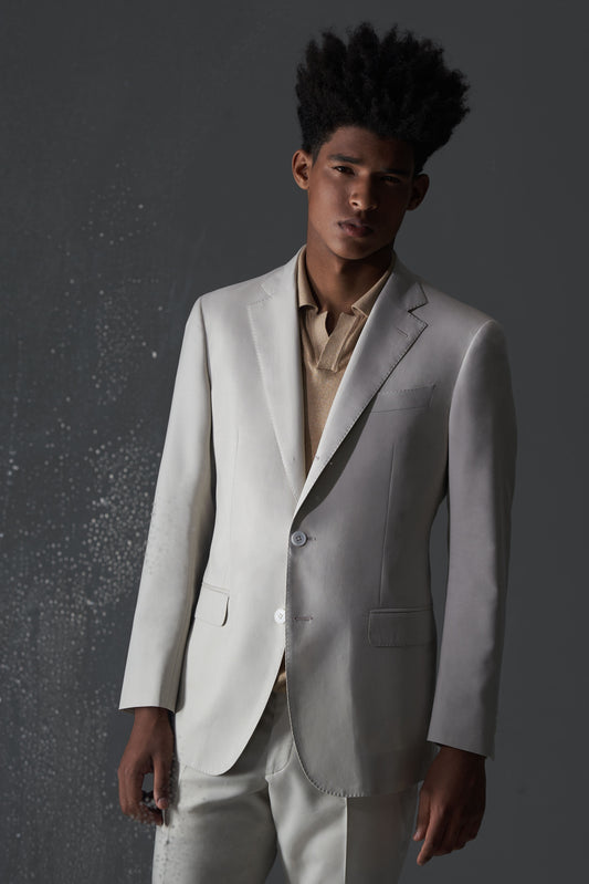 Loro Piana Capolavoro Off-White Summer Suit